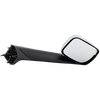 FREIGHTLINER CASCADIA 18-21 HOOD MIRROR RH, Manual Adjust, Non-Folding, Heated, Chrome