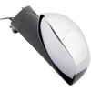 FREIGHTLINER CASCADIA 18-21 HOOD MIRROR RH, Manual Adjust, Non-Folding, Heated, Chrome