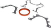 FELPRO REAR MAIN SEAL SET -- Rubber, one-piece; Designed to be high quality direct fit replacements