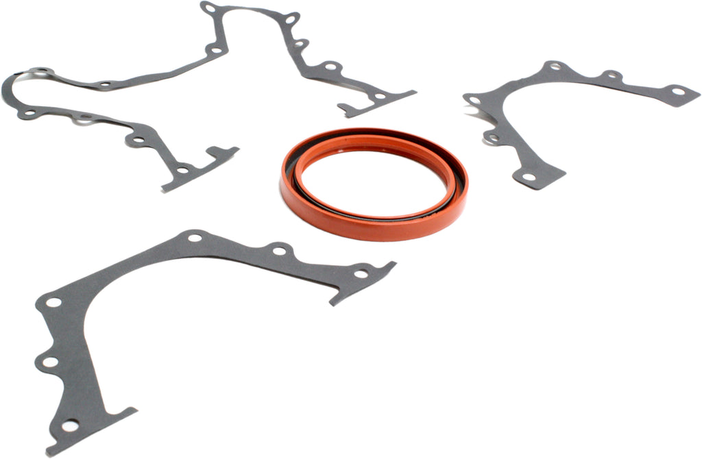 FELPRO REAR MAIN SEAL SET -- Rubber, one-piece; Designed to be high quality direct fit replacements
