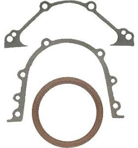 FELPRO REAR MAIN SEAL SET -- Rubber, one-piece; Designed to be high quality direct fit replacements