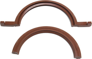 FELPRO REAR MAIN SEAL SET -- Rubber two-piece double lip; Designed to be high quality direct fit r