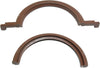 FELPRO REAR MAIN SEAL SET -- Rubber two-piece double lip; Designed to be high quality direct fit r