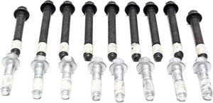 FELPRO CYLINDER HEAD BOLT SET -- A complete set of the highest quality head bolts and hardened washe