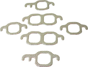 FELPRO EXHAUST MANIFOLD GASKET SET COMPRESSED FIBER LAMINATE -- A high quality direct fit OE repla