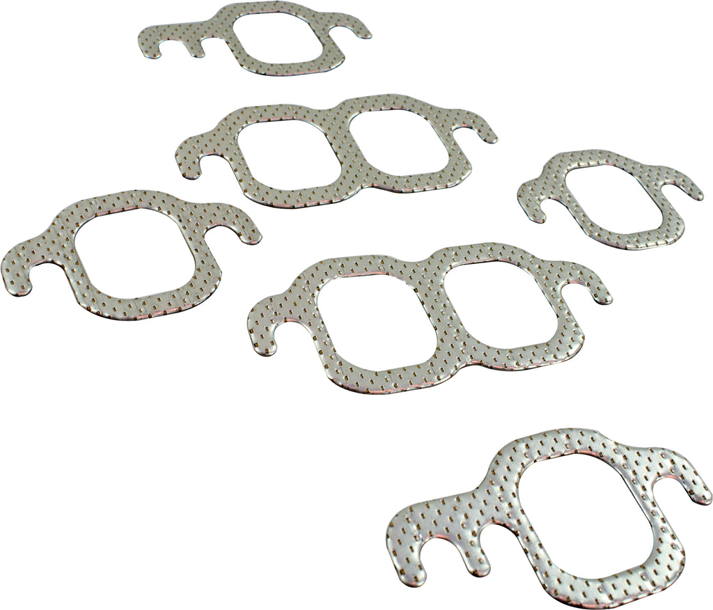 FELPRO EXHAUST MANIFOLD GASKET SET COMPRESSED FIBER LAMINATE -- A high quality direct fit OE repla