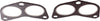 FELPRO EXHAUST MANIFOLD GASKET SET -- A high quality, direct fit OE replacement exhaust manifold gas