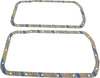 FELPRO OIL PAN GASKET SET -- Provides superior fit, sealing and heat resistance; Comes with an anti-