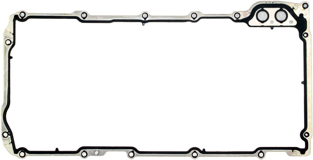 FELPRO OIL PAN GASKET SET -- Includes PermaDry molded rubber gasket; Provides superior fit, sealing