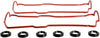 FELPRO VALVE COVER GASKET SET -- Includes PermaDry molded gasket and spark plug tube seals; Designed