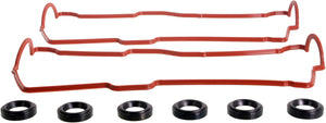 FELPRO VALVE COVER GASKET SET -- Includes PermaDry molded gasket and spark plug tube seals; Designed