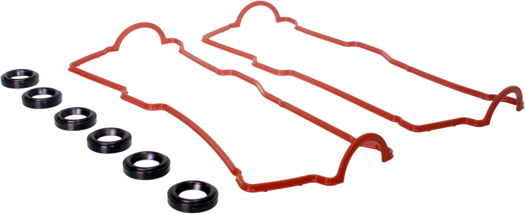 FELPRO VALVE COVER GASKET SET -- Includes PermaDry molded gasket and spark plug tube seals; Designed