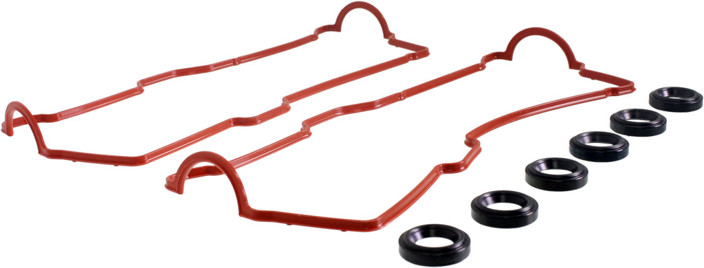 FELPRO VALVE COVER GASKET SET -- Includes PermaDry molded gasket and spark plug tube seals; Designed