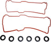 FELPRO VALVE COVER GASKET SET -- Includes PermaDry molded gasket and spark plug tube seals; Designed