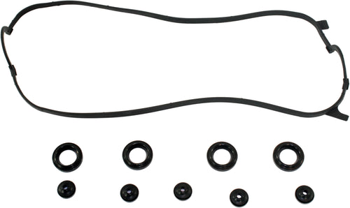 FELPRO VALVE COVER GASKET SET -- Includes PermaDry molded rubber gasket grommets and spark plug tub