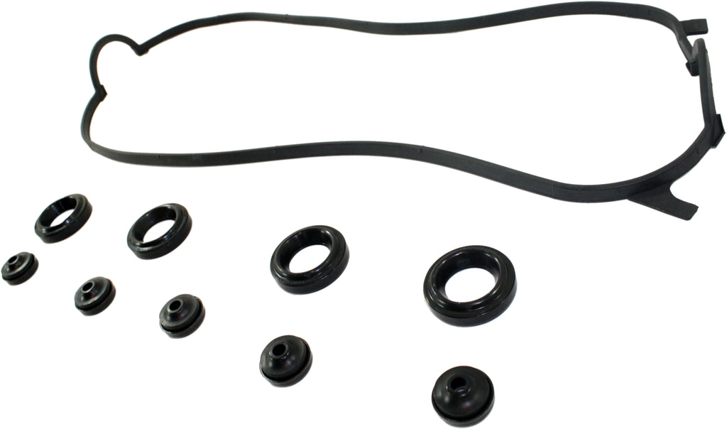 FELPRO VALVE COVER GASKET SET -- Includes PermaDry molded rubber gasket grommets and spark plug tub