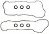FELPRO VALVE COVER GASKET SET -- Includes PermaDry molded rubber gasket and spark plug tube seals; D