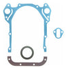 FELPRO VALVE COVER GASKET SET -- Includes PermaDry molded rubber gasket and spark plug tube seals; D