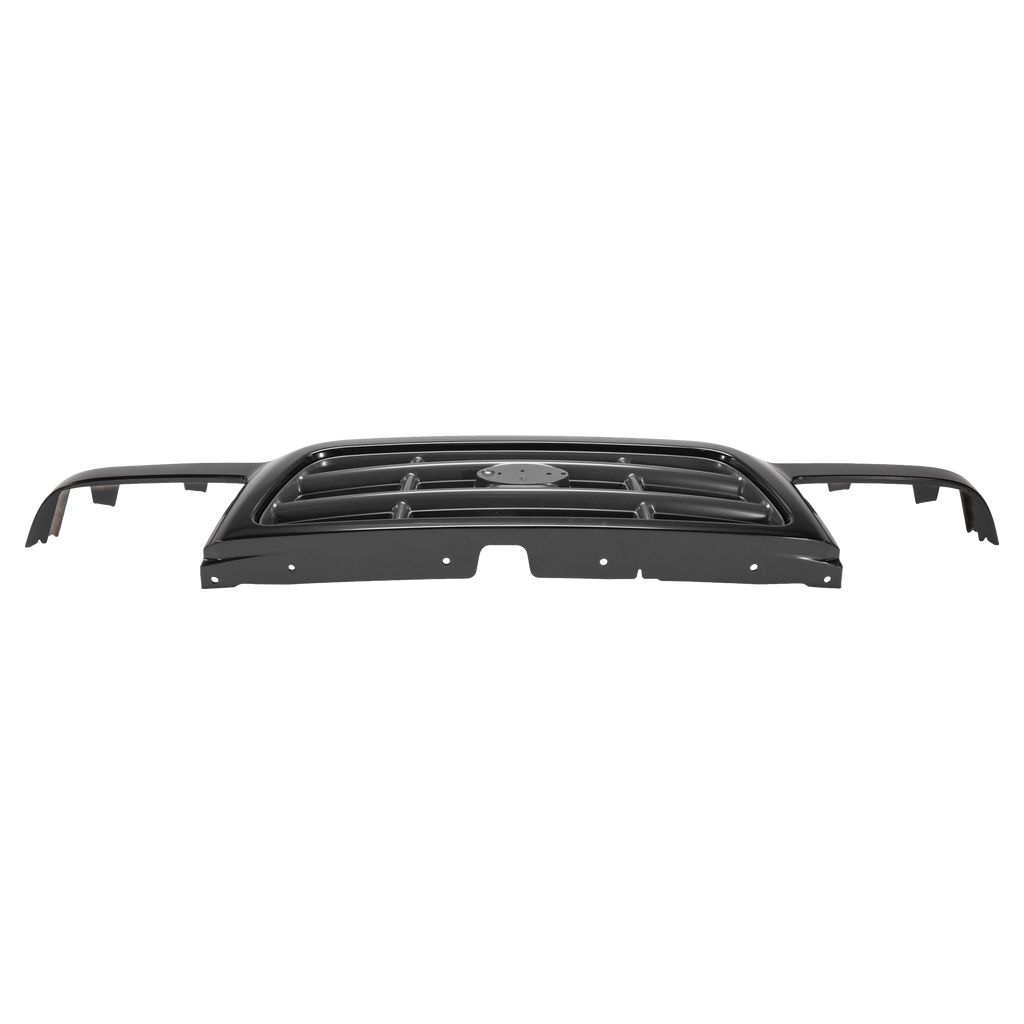 RANGER 01-03 GRILLE, Cross Bar Insert, Painted Black Shell and Insert