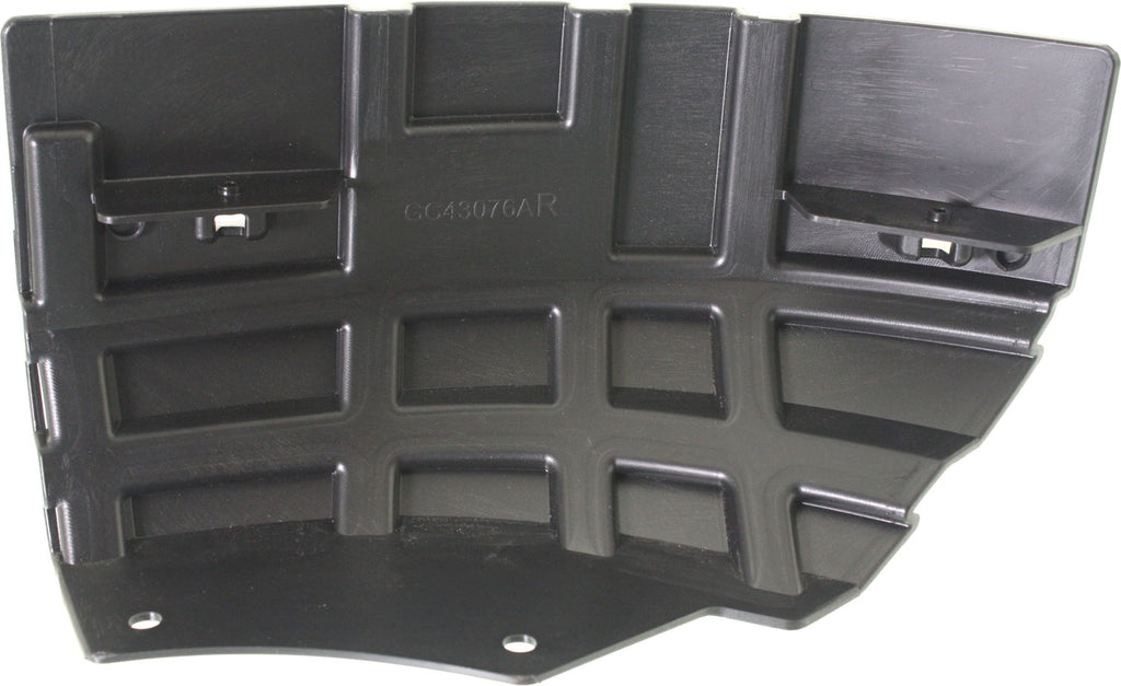 SIERRA 1500 07-13 FRONT BUMPER SUPPORT, RH, Front Section, Plastic, New Body Style - CAPA