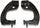 SIERRA P/U 99-02 FRONT BUMPER BRACKET, Set