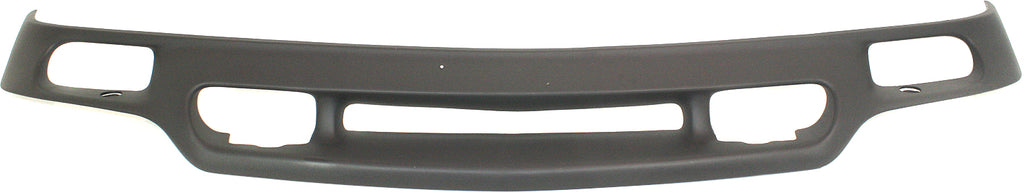 SIERRA 99-04 FRONT LOWER VALANCE, Air Deflector, Textured, w/ Fog Light Holes