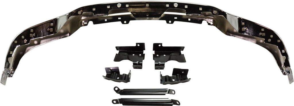 SIERRA 03-06 FRONT BUMPER, Chrome, w/ Fog Light Hole, w/ Bracket, Includes 2007 Classic