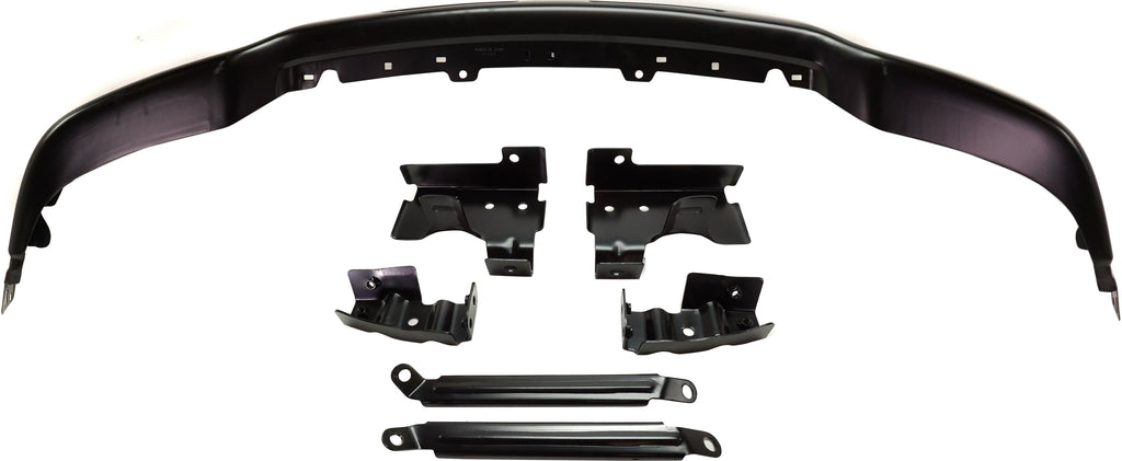 SIERRA 03-06 FRONT BUMPER, Black, w/ Fog Light Hole, w/ Bracket, Includes 2007 Classic