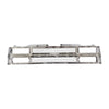 CHEVY C/K SERIES 94-00/SUBURBAN 94-99 GRILLE, Mesh, Chrome Shell and Insert, w/ Dual Beam Headlamp