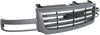 SIERRA 1500 03-07/2500 03-04 GRILLE, Painted Dark Gray Shell/Painted Black Insert, Fits 2007 Classic