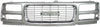 SAVANA VAN 96-02 GRILLE, Painted Gray Shell and Insert, Base/SL/SLE Models, w/ Chr Insrt Opening Mldg, w/ Composite HL