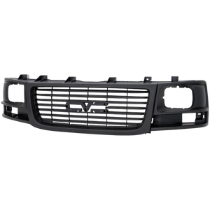 SAVANA VAN 03-23 GRILLE, Textured Black Shell and Insert, w/ Sealed Beam Headlight