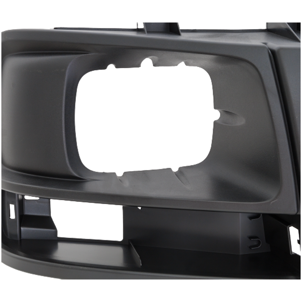 SAVANA VAN 03-23 GRILLE, Textured Black Shell and Insert, w/ Sealed Beam Headlight