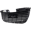 YUKON 07-14 GRILLE, Textured Black Shell and Insert, w/ Chrome Frame, (Exc. Hybrid/Denali Models) - CAPA