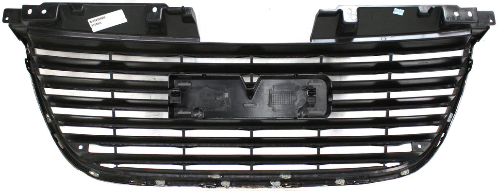 YUKON 07-14 GRILLE, Textured Black Shell and Insert, w/ Chrome Frame, (Exc. Hybrid/Denali Models)