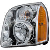 YUKON/YUKON XL 07-14 HEAD LAMP LH, Assembly, Halogen, (Exc. Denali Model)