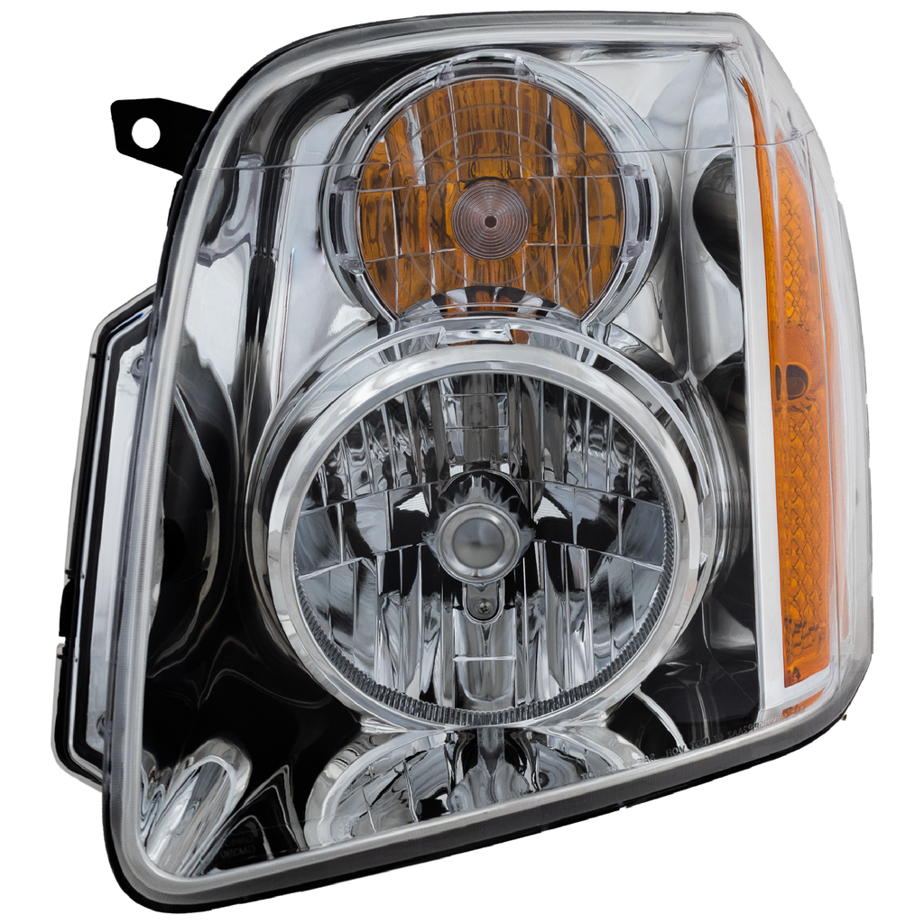 YUKON/YUKON XL 07-14 HEAD LAMP LH, Assembly, Halogen, (Exc. Denali Model)