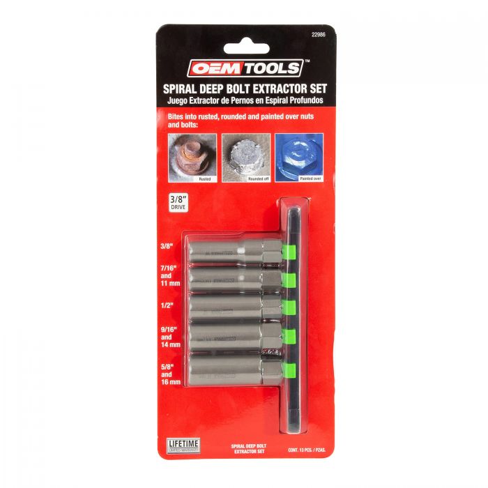 5 PC DEEP EXTRACTOR SET