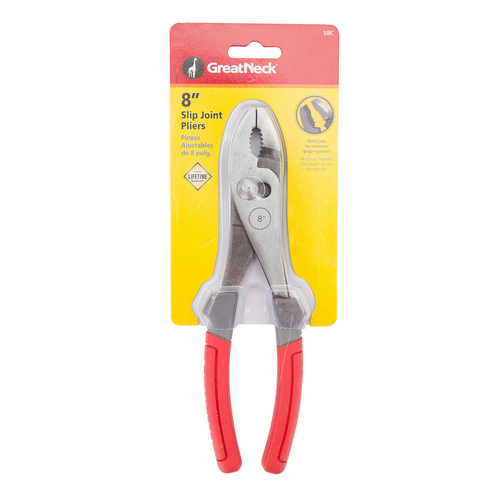 8\ SLIP JOINT PLIERS"