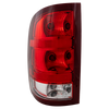 SIERRA 1500 07-10/12-13 / SIERRA 2500HD/3500HD 07-14 TAIL LAMP LH, Assy, SL/SLE/SLT/WT Mdls, Excludes 2007 Classic - CAPA