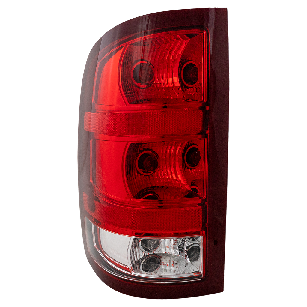SIERRA 1500 07-10/12-13 / SIERRA 2500HD/3500HD 07-14 TAIL LAMP LH, Assy, SL/SLE/SLT/WT Mdls, Excludes 2007 Classic - CAPA