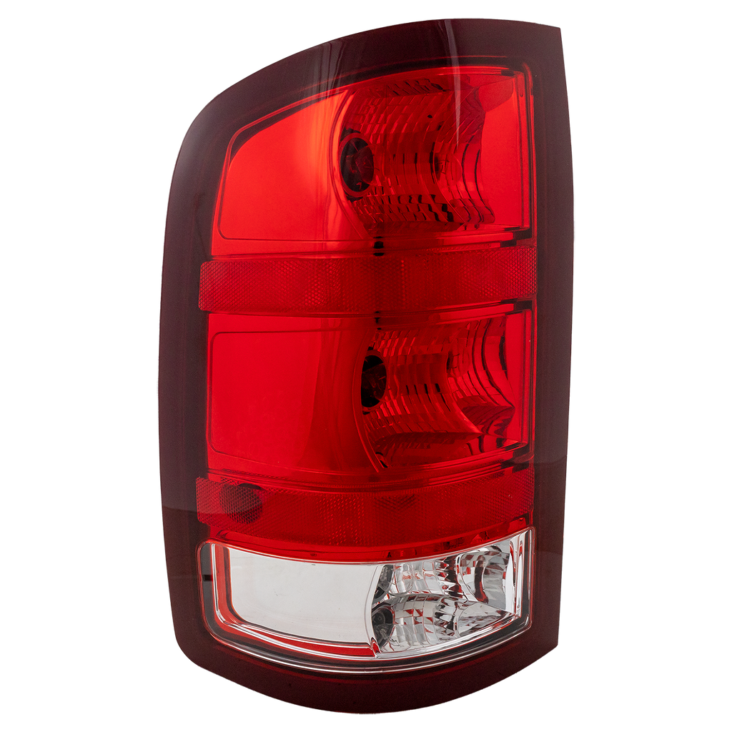 SIERRA 1500 07-10/12-13 / SIERRA 2500HD/3500HD 07-14 TAIL LAMP LH, Assy, SL/SLE/SLT/WT Mdls, Excludes 2007 Classic - CAPA
