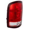 SIERRA 1500 07-10/12-13 / SIERRA 2500HD/3500HD 07-14 TAIL LAMP LH, Assy, SL/SLE/SLT/WT Mdls, Excludes 2007 Classic - CAPA