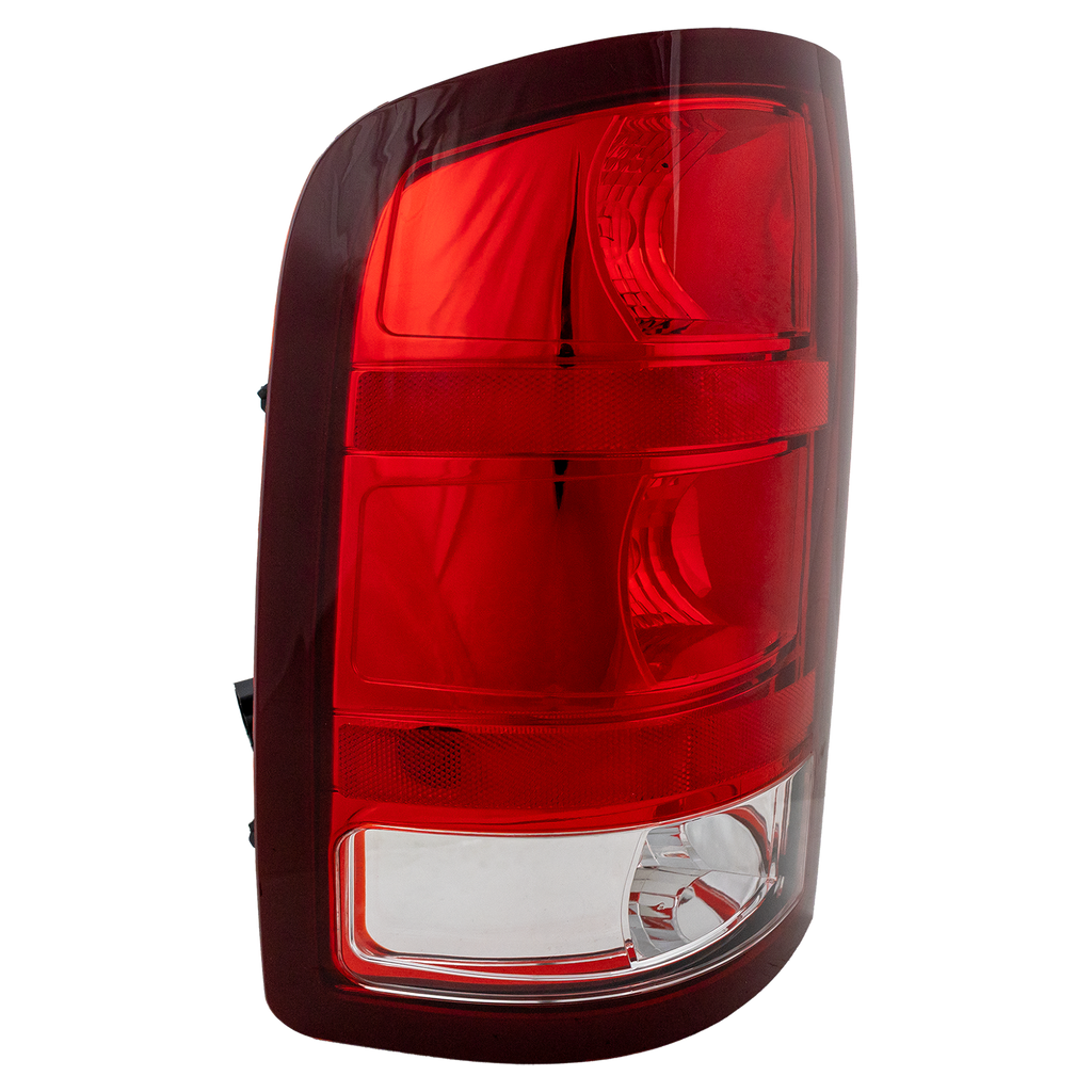 SIERRA 1500 07-10/12-13 / SIERRA 2500HD/3500HD 07-14 TAIL LAMP LH, Assy, SL/SLE/SLT/WT Mdls, Excludes 2007 Classic - CAPA