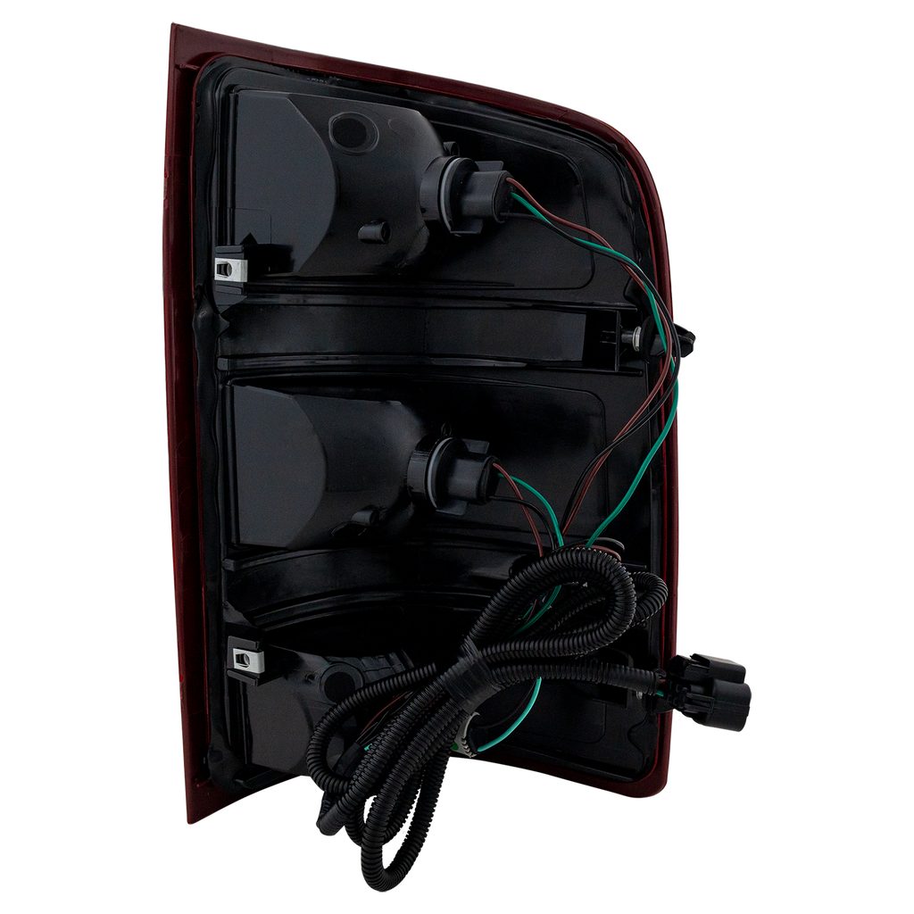 SIERRA 1500 07-10/12-13 / SIERRA 2500HD/3500HD 07-14 TAIL LAMP LH, Assy, SL/SLE/SLT/WT Mdls, Excludes 2007 Classic - CAPA