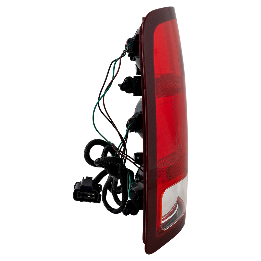 SIERRA 1500 07-10/12-13 / SIERRA 2500HD/3500HD 07-14 TAIL LAMP LH, Assy, SL/SLE/SLT/WT Mdls, Excludes 2007 Classic - CAPA