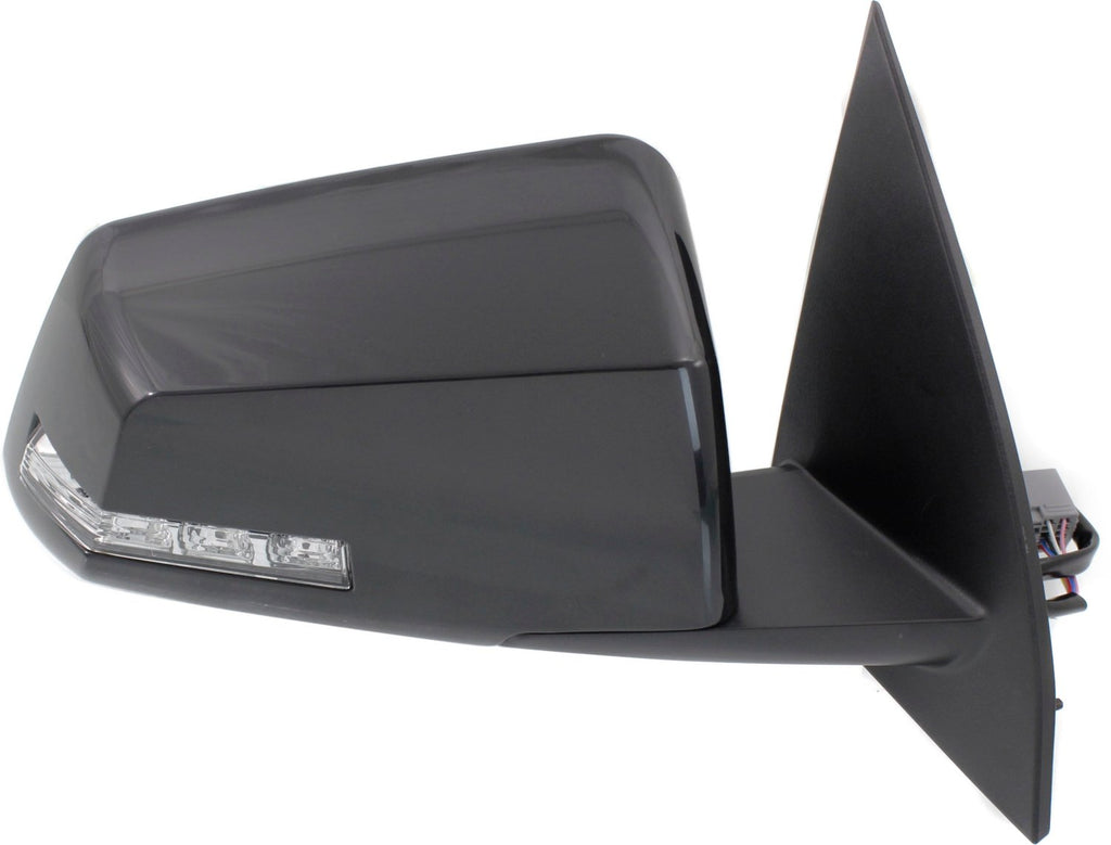 ACADIA 13-15/TRAVERSE 13-14 MIRROR RH, Power, Manual Folding, Heated, Paintable, w/ In-housing Signal Light, w/o Auto Dimming, BSD, and Memory
