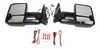 SILVERADO/SIERRA 03-07 TOWING MIRROR RH AND LH, Power, Manual Folding, Heated, Textured, w/ Signal Light and Side Marker, Includes 2007 Classic, w/ Wiring Installation Kit