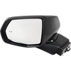 BLAZER 19-22 MIRROR LH, Power, Manual Folding, Heated, Paintable, w/ In-housing Signal Light, BSD in Glass, w/o Memory, Puddle Light, Auto-Dimming