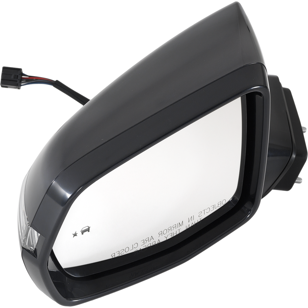 BLAZER 19-22 MIRROR LH, Power, Manual Folding, Heated, Paintable, w/ In-housing Signal Light, Memory, BSD in Glass, w/o Puddle Light, Auto-Dimming
